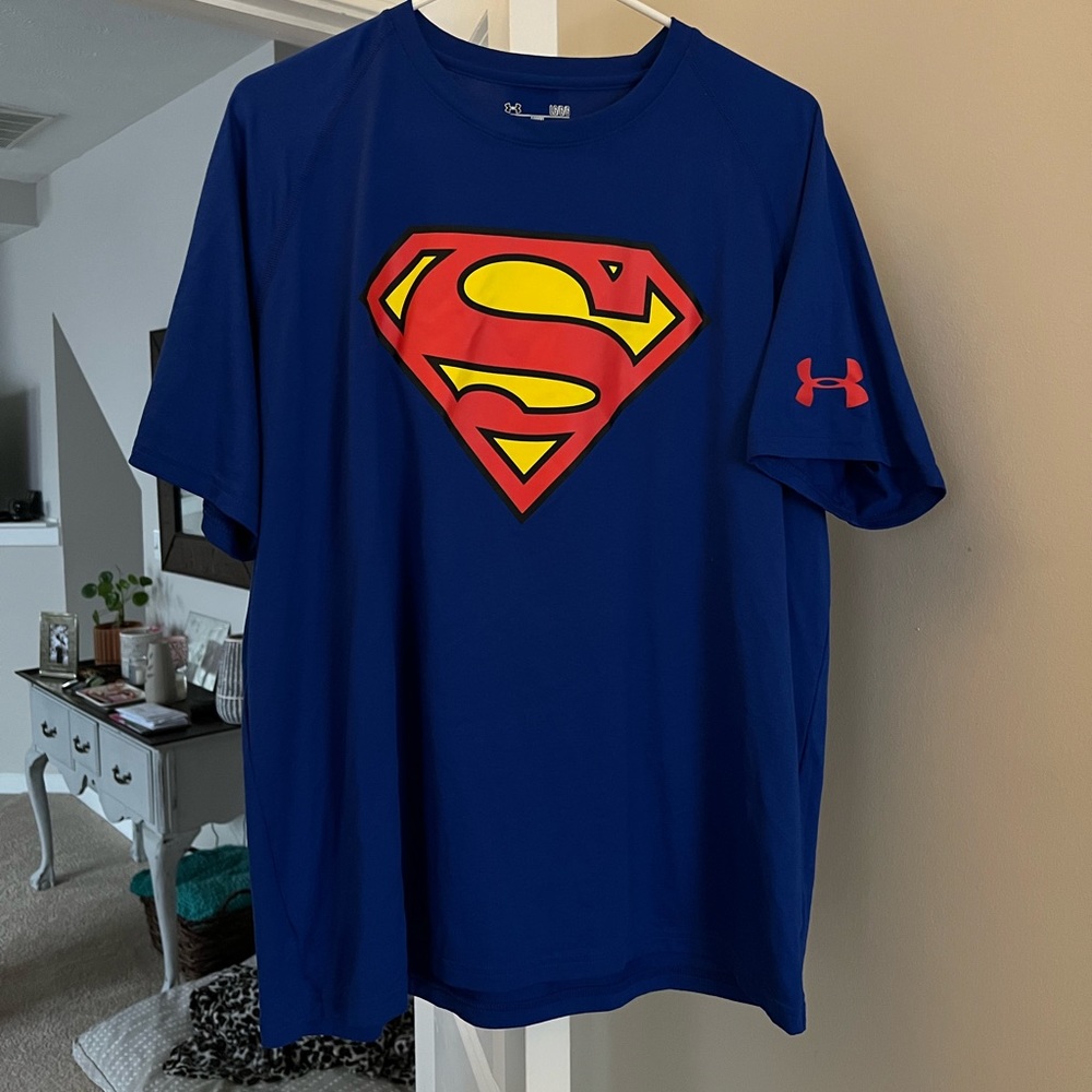Mens Under Armour Superman Shirt
